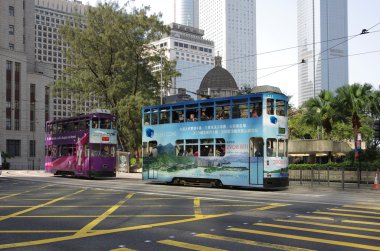 Çift katlı tramvay
