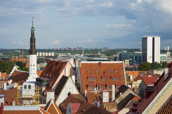 Panorama över Tallinns gamla — Stockfoto