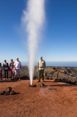 Milli Parkı Timanfaya