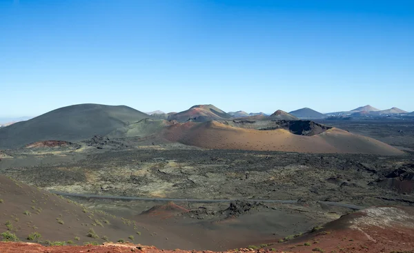 Timanfaya Nemzeti park — Stock Fotó