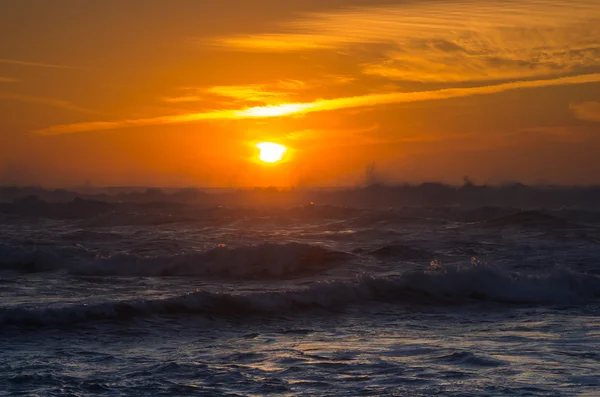 La costa del océano Atlántico — Foto de Stock