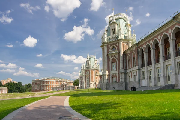 Palace of queen Ekaterina Second Great Royalty Free Stock Photos