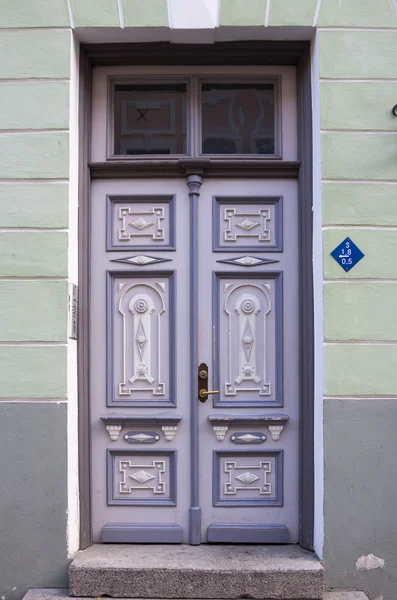 Porta de madeira — Fotografia de Stock