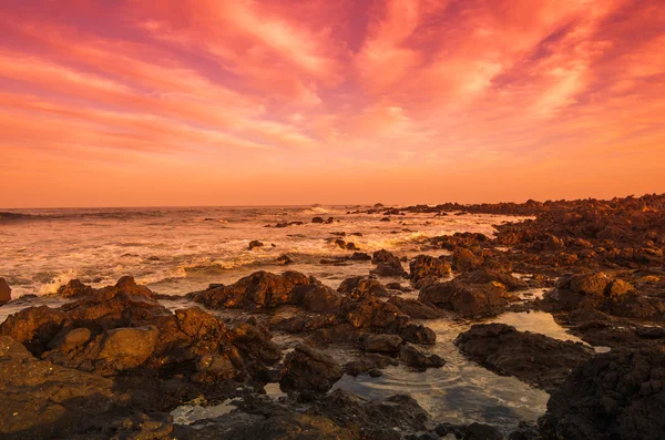 Die Küste von Lanzarote — Stockfoto