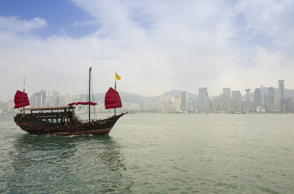 O barco de sucata — Fotografia de Stock