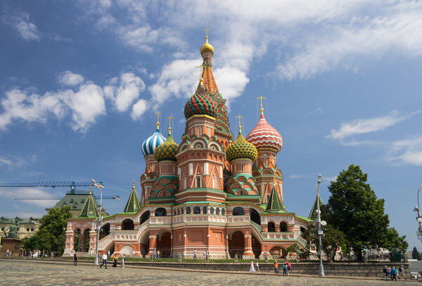 Saint Basils Cathedral at the Red Square