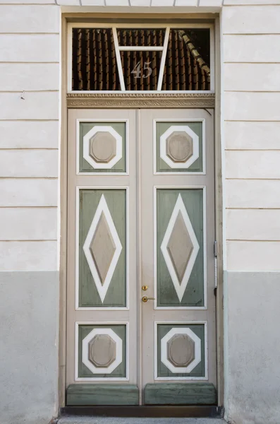 Porta de madeira — Fotografia de Stock