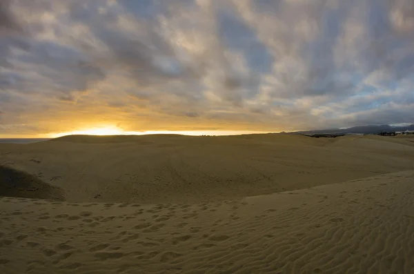 Dunas de maspalomas — Fotografia de Stock