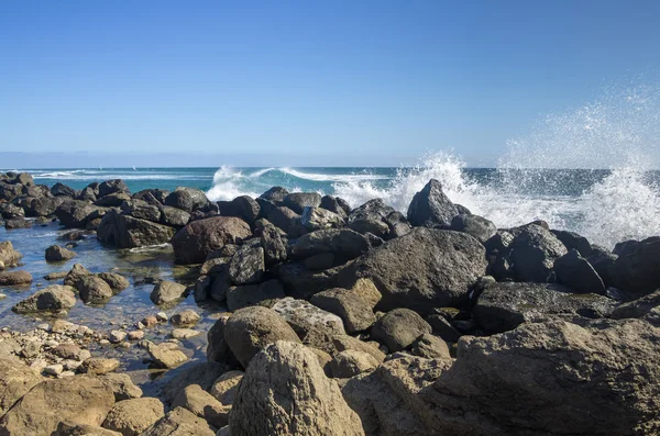 A costa do oceano Atlântico — Fotografia de Stock