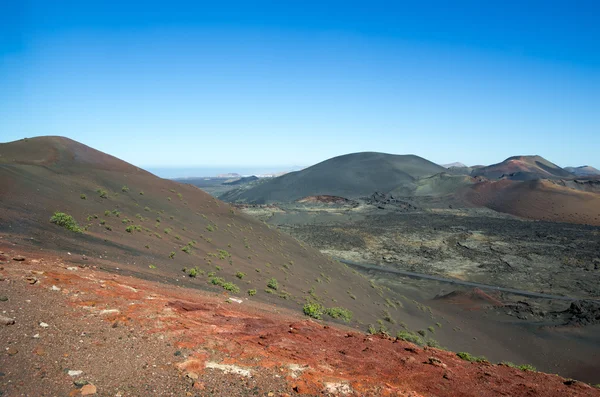 Parque nacional timanfaya — Fotografia de Stock