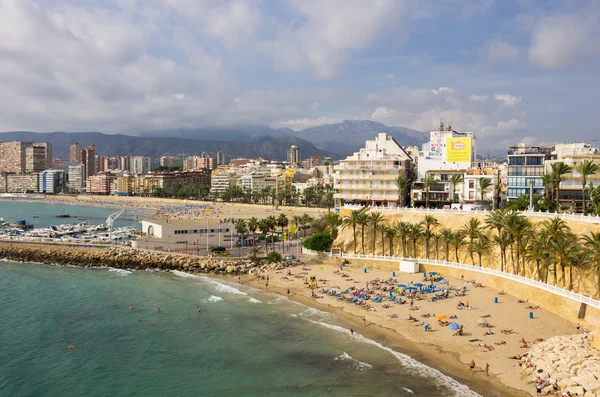 Spiaggia di Benidorm — Foto Stock