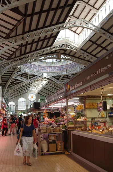 Central market of Valencia — Stock Photo, Image