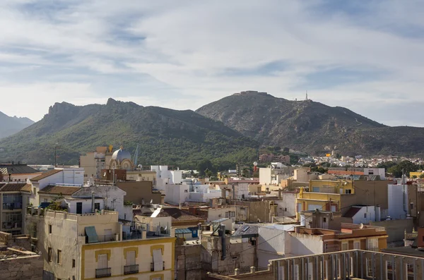 Tak över Cartagena — Stockfoto