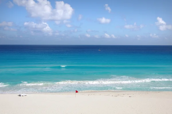 Caribische zee, Cancun, Mexico — Stockfoto