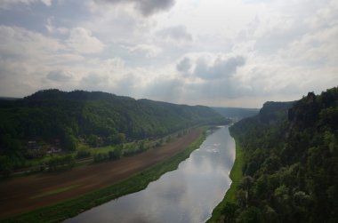 Nehir Elbe, Sakson İsviçre, Almanya