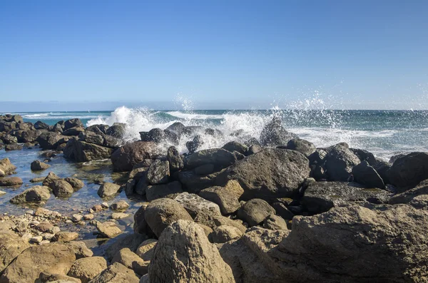 A costa do oceano Atlântico — Fotografia de Stock