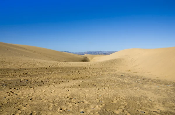 Sanddynerna i maspalomas — Stockfoto