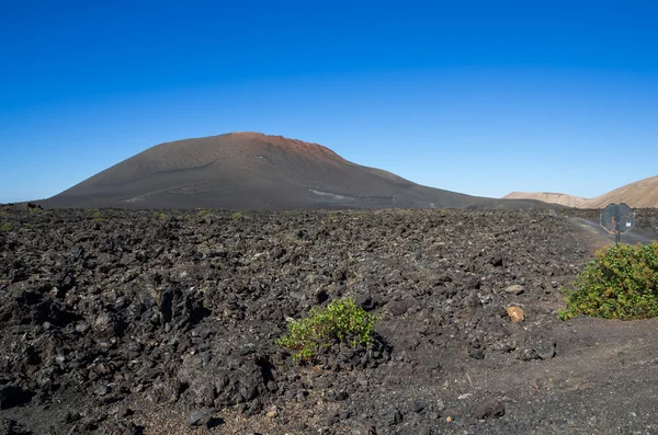 Національний парк Timanfaya — стокове фото