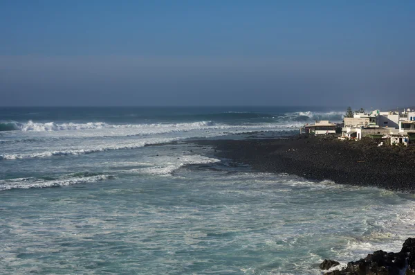 Laguna El Golfo a Lanzarote — Foto Stock