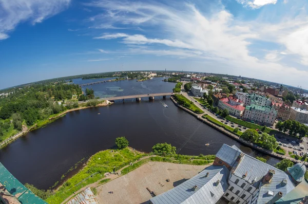 Vyborg, eski binalar — Stok fotoğraf