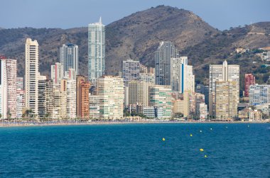 Akdeniz sahil resort Benidorm