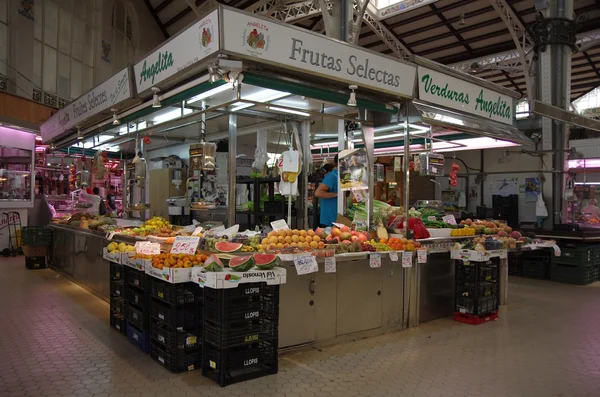 Central market of Valencia — Stock Photo, Image