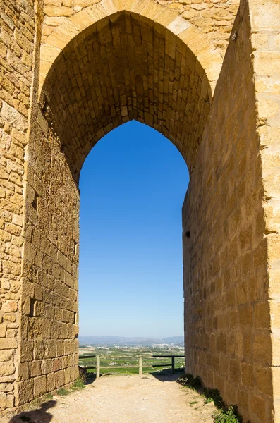 Ruins of fortress  Montesa — Stock Photo, Image