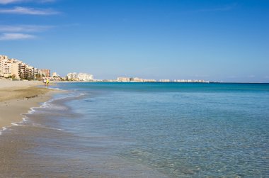 Akdeniz kıyıları.