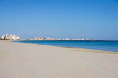 Akdeniz kıyıları.