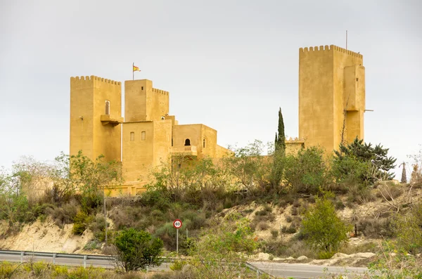 Stary zamek w prowincji Alicante — Zdjęcie stockowe
