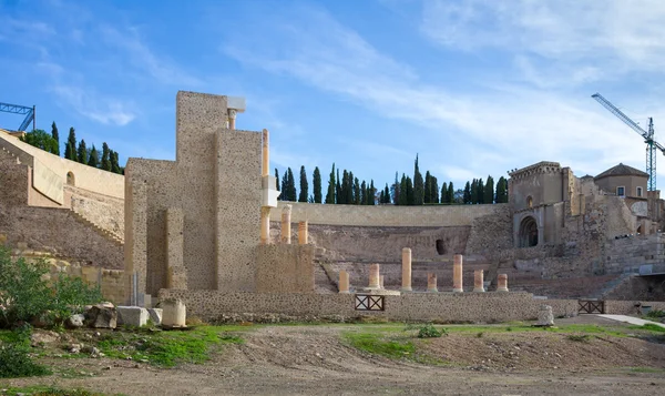 Romerska amfiteatern i cartagena — Stockfoto