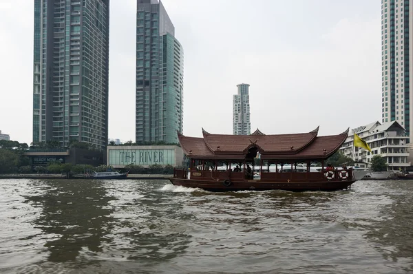 Chao phraya rivier — Stockfoto