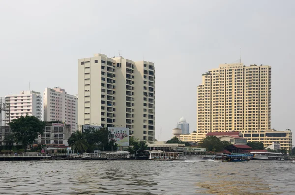 Río Chao phraya — Foto de Stock