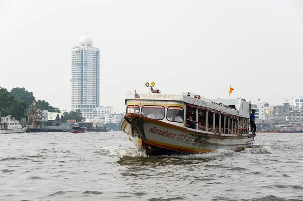 Chao phraya rivier — Stockfoto