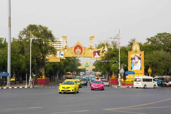 Verkeer in bangkok — Stockfoto