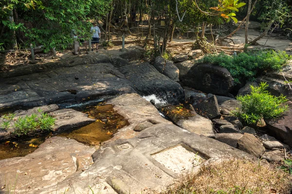 Bach bei kbal spean — Stockfoto