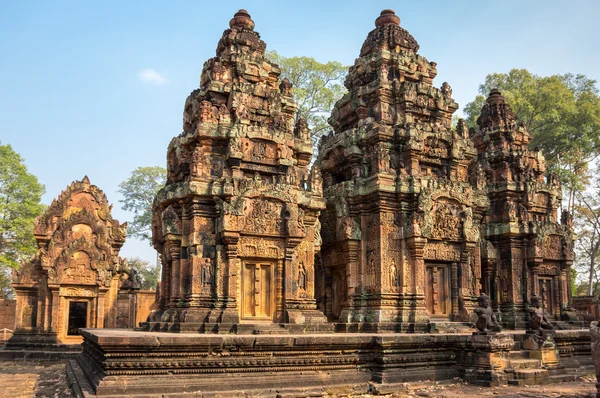 Tempel van Banteay srei — Stockfoto