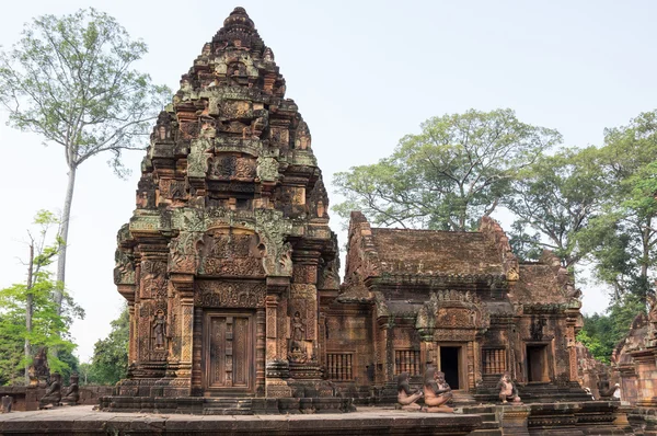 Templo srei banteay — Fotografia de Stock