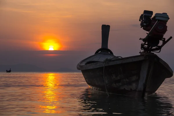 Mar de Andamão ao pôr do sol — Fotografia de Stock