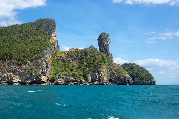 Vue sur l'île de poulet — Photo