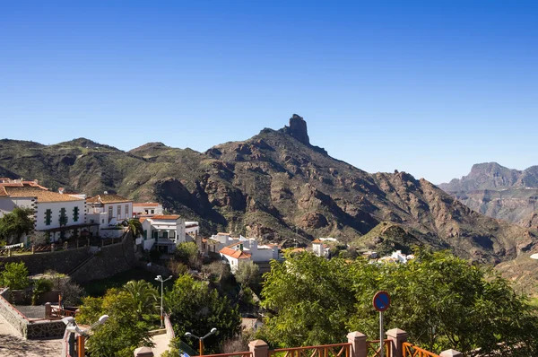 A aldeia montanhosa de Tejeda — Fotografia de Stock