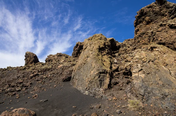 兰萨罗特岛岛的火山地质景观 — 图库照片