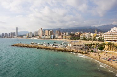 Akdeniz sahil resort Benidorm