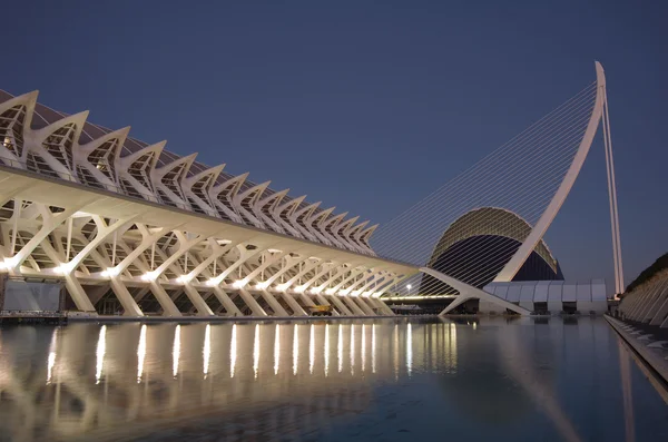 Cidade das artes e das ciências — Fotografia de Stock