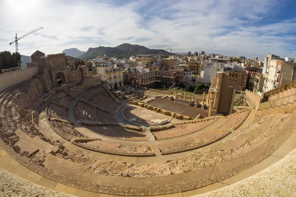 Anfiteatro romano a Cartagena — Foto Stock