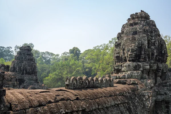 Chrám Bayon v komplexu Angkor Wat — Stock fotografie