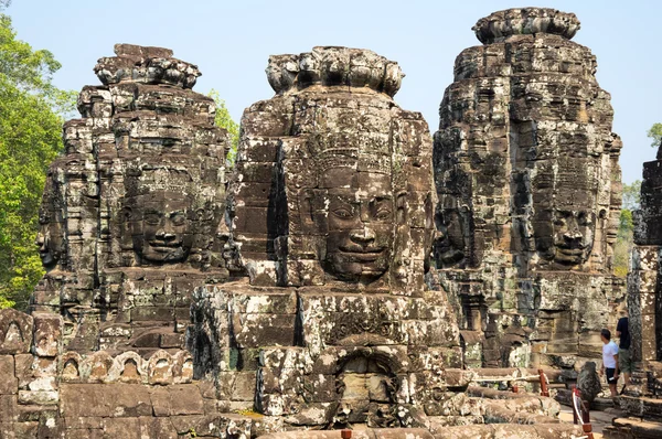 Chrám Bayon v komplexu Angkor Wat — Stock fotografie