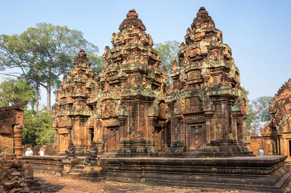 Banteay srei tempel — Stockfoto