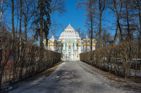 Павильон Эрмитажа в парке Кэтрин — стоковое фото