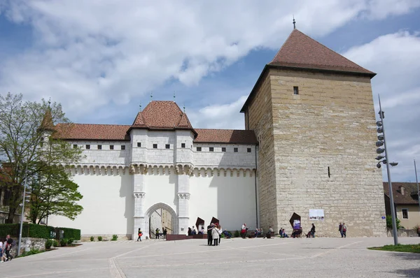 View of the castle in city centre of Annecy — Stock Photo, Image